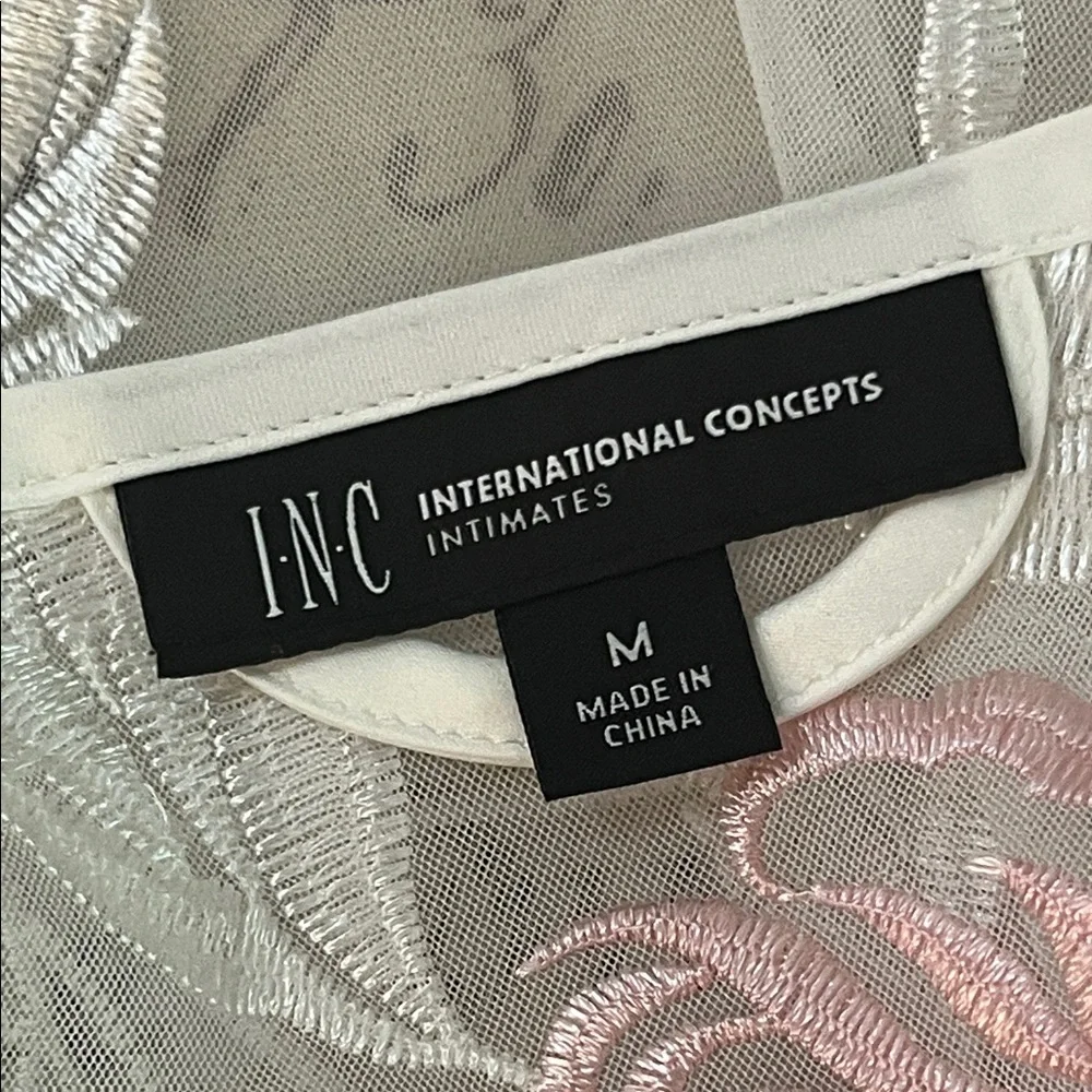 NWOT International Concepts Sheer Floral Robe - Picture 10 of 12